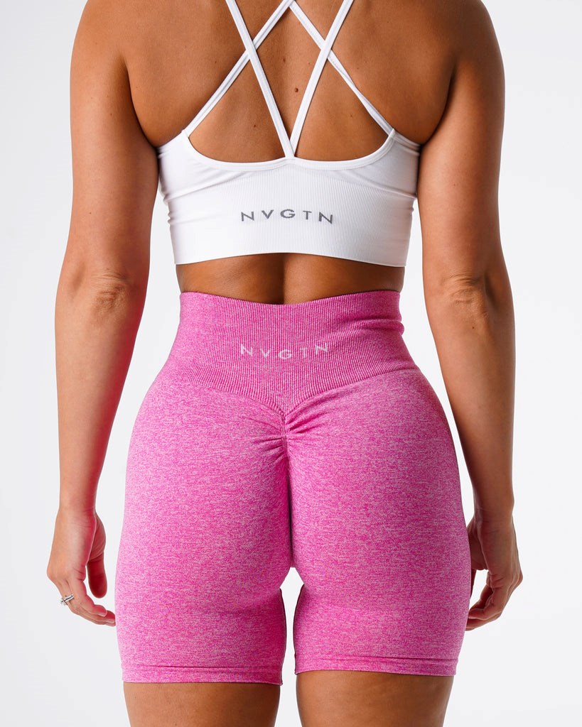 NVGTN Scrunch Seamless Shorts Růžové | MPWEF4082