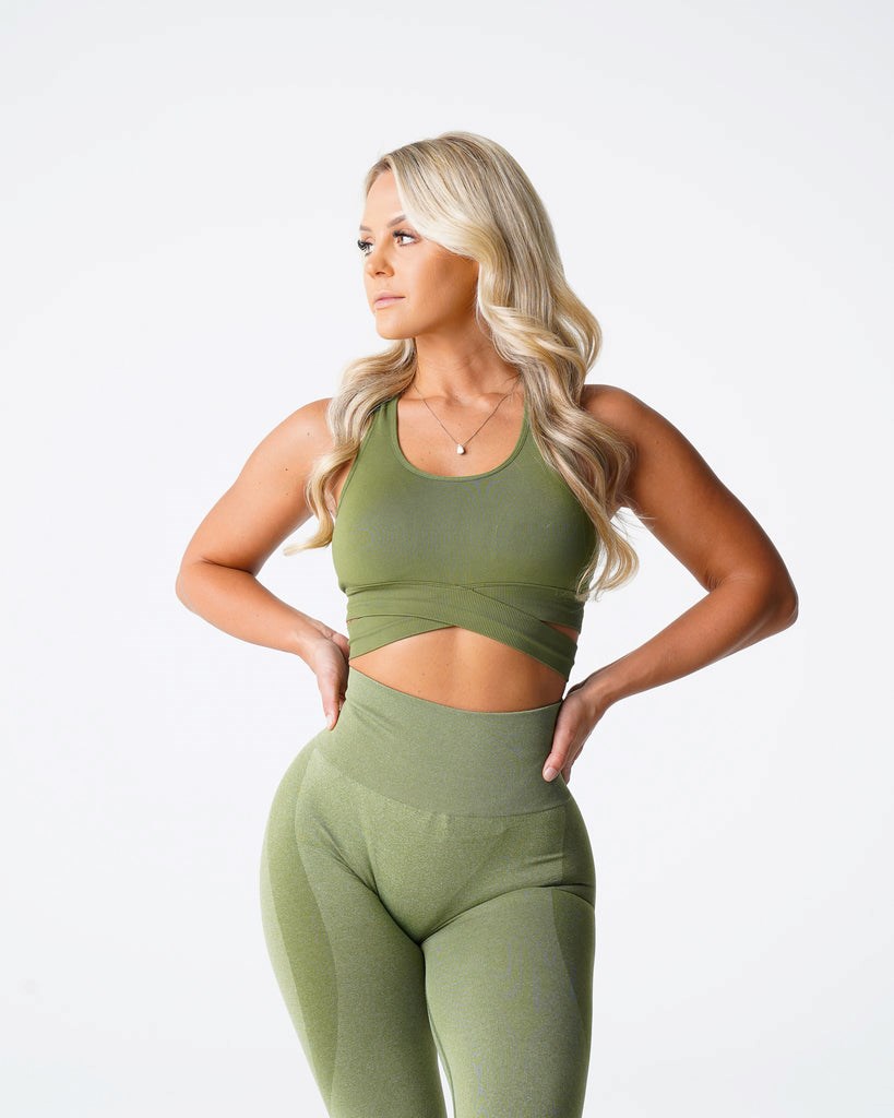 NVGTN Sculpt Seamless Bra Top Meadow | FRBHL7059