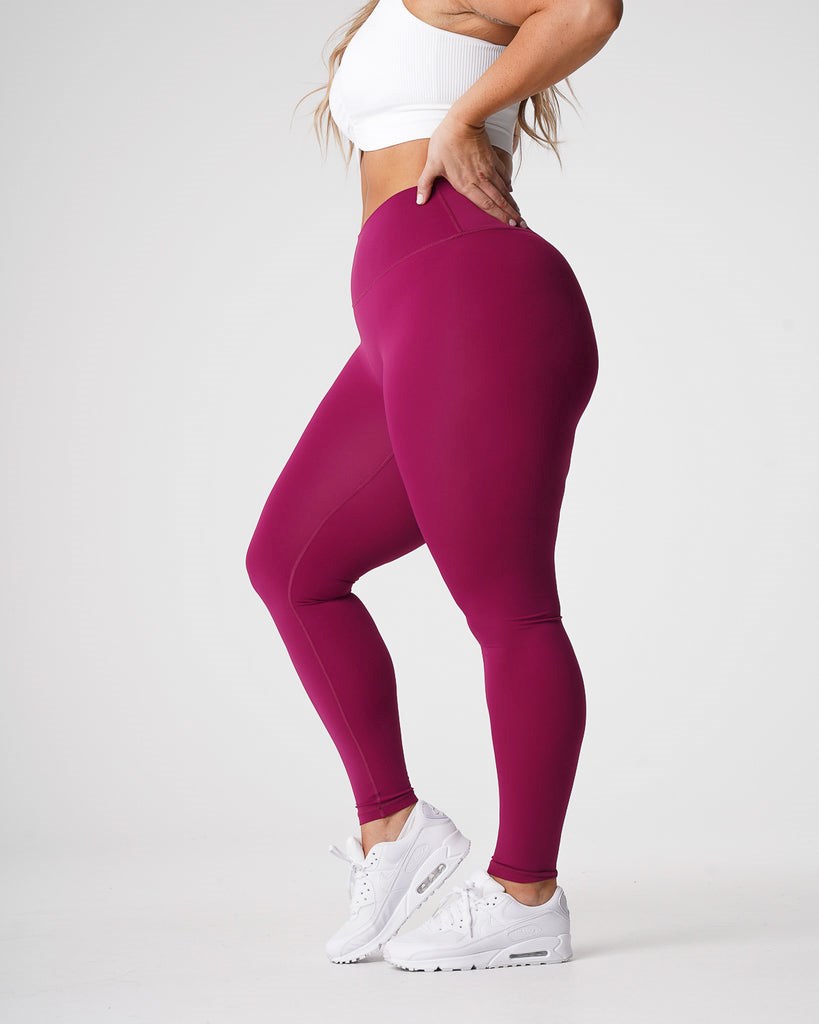 NVGTN Signature 2.0 Leggings Berry | WBHIS5493