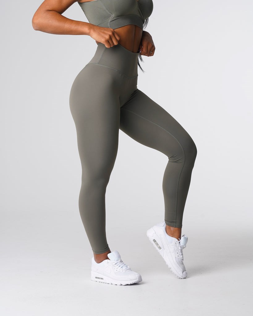 NVGTN Signature 2.0 Leggings Hnědožlutý Zelene | PFYCL0942