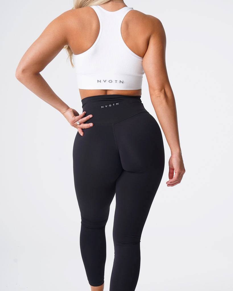 NVGTN Signature 2.0 Leggings Černé | SYMOH5624