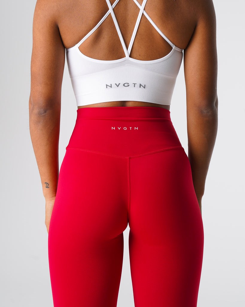 NVGTN Signature 2.0 Leggings Červené | MUARV0524