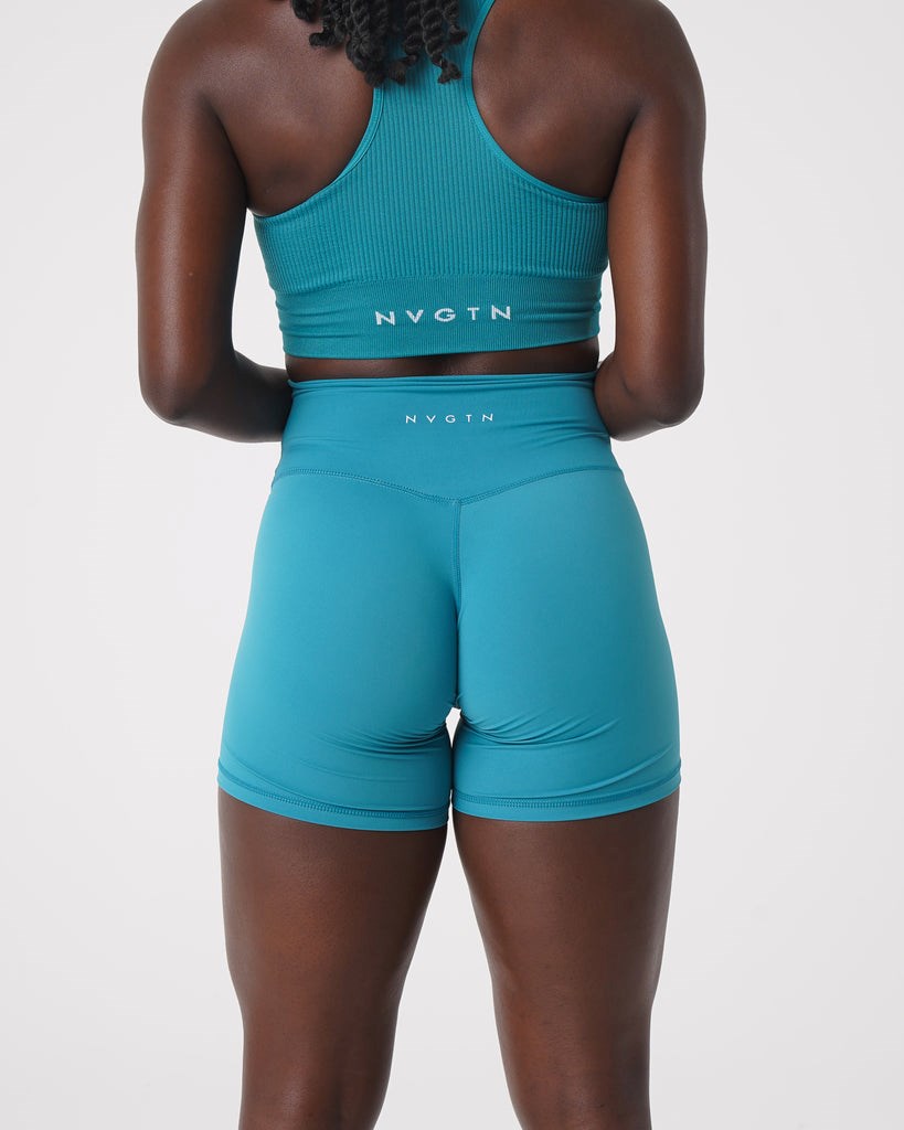 NVGTN Signature 2.0 Shorts Teal | GMUOH4103