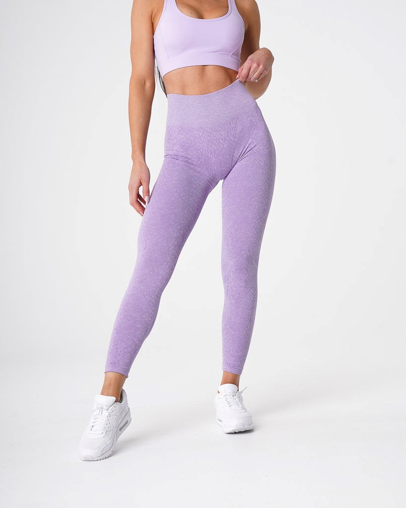 NVGTN Snakeskin Seamless Leggings Lilac | SZRTB2485