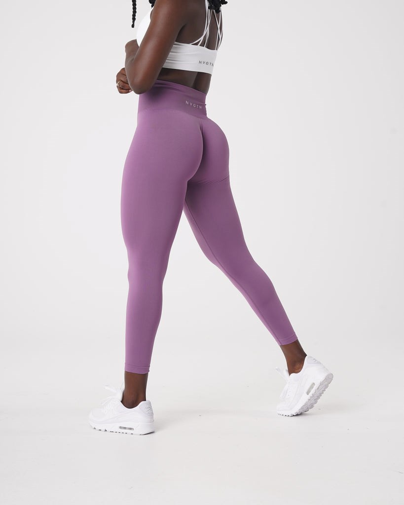 NVGTN Solid Seamless Leggings Orchid | TEIAC0672