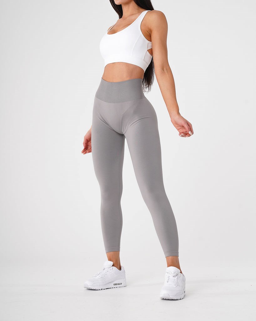 NVGTN Solid Seamless Leggings Světle Šedé | JTZIC2840