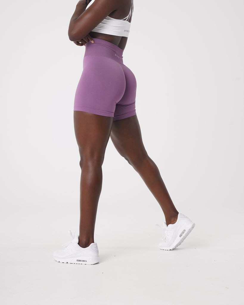 NVGTN Solid Seamless Shorts Orchid | CLTYG3764