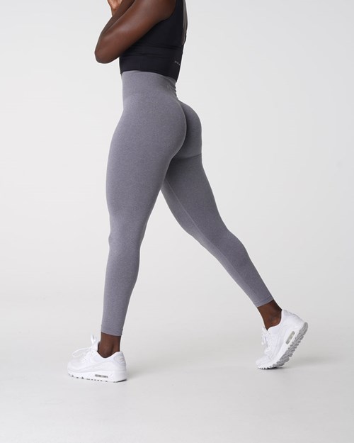 NVGTN NV Seamless Leggings Šedé | CRYJX8951