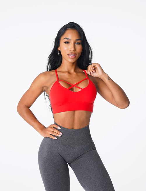 NVGTN Oasis Bra Scarlet | BCVYZ4736