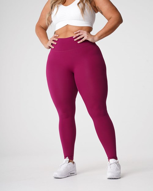 NVGTN Signature 2.0 Leggings Berry | WBHIS5493